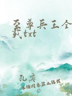 至尊兵王全本下载txt