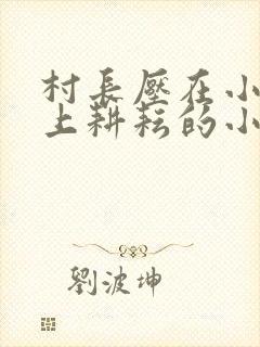 村长压在小娥身上耕耘的小说