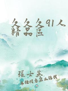 久久久91人妻精品区