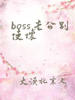 boss老公别使坏