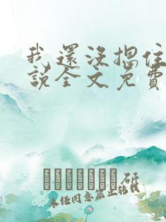 我还没摁住她小说全文免费阅读无弹窗