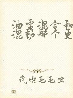 油电混合和插电混动哪个更好