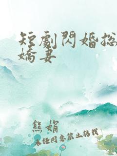 短剧闪婚总裁小娇妻