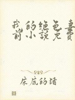 我的绝色妻子吴前小说免费阅读