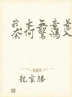 我本无意惹惊鸿奈何惊鸿入我心全文