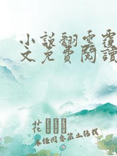 小说翻云覆雨全文免费阅读