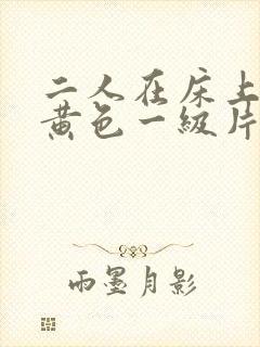 二人在床上性干黄色一级片