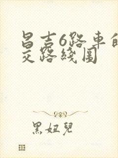 昌吉6路车的公交路线图