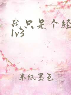 我只是个经纪人1v3