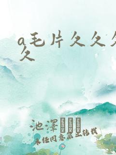 a毛片久久久久久