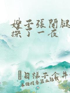 嫂子张开腿让我操了一夜