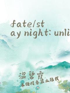 fate/stay night: unlimited blade works