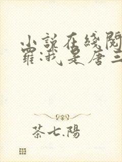 小说在线阅读斗罗:我是唐三妹妹