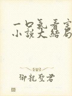 一口气看完爽文小说大结局