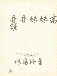 哥哥妹妹高h小说