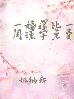 一婚还比一婚高周瑾宇免费阅读