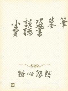 小说盗墓笔记免费听书