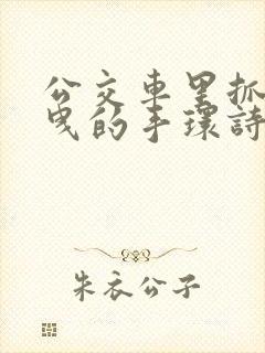 公交车里抓着摇曳的手环诗情