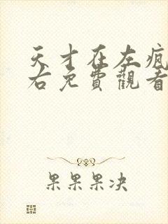 天才在左疯子在右免费观看全集