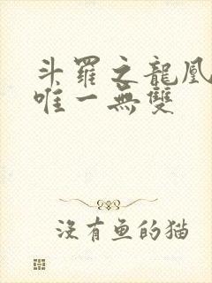 斗罗之龙凰传说唯一无双