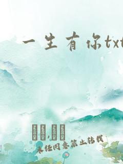 一生有你txt