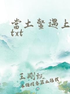 当土鳖遇上海龟txt