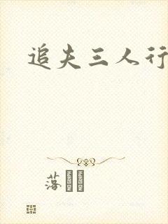 追夫三人行