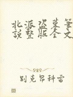 北派盗墓笔记小说整版全文下载