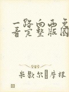 一路向西免费观看完整版国语高清