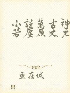 小说万古神帝张若尘原文免费阅读