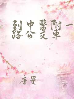 到中医附一坐几路公交车