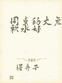 同桌的大兔子好软水好