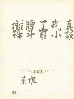 摊牌了我真是封号斗罗小说txt下载