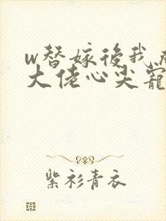 w替嫁后我成了大佬心尖宠》