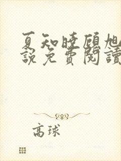 夏知晓顾旭年小说免费阅读最新章节