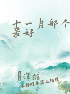 十一月哪个日子最好