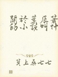 关于叶辰萧初然的小说叫什么