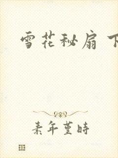 雪花秘扇 下载