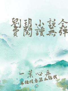 刘玥小说全文免费阅读无弹窗