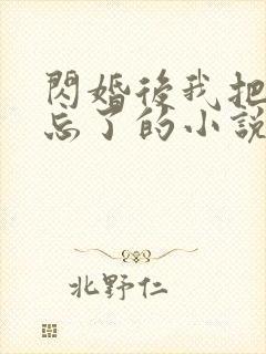 闪婚后我把老公忘了的小说免费阅读