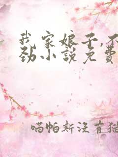 我家娘子,不对劲小说免费听书