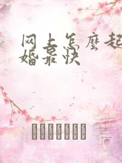 网上怎么起诉离婚最快