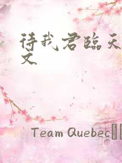 待我君临天下原文