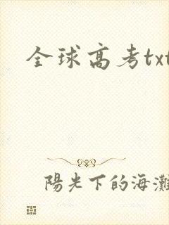 全球高考txt