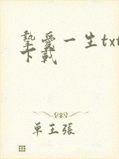 挚爱一生txt下载