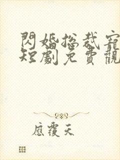 闪婚总裁宠上天短剧免费观看