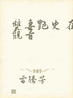 双妻艳史 在线观看