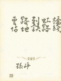 曹路到虹桥火车站地铁路线