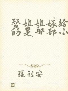 替姐姐嫁给王爷的是哪部小说