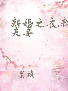 新婚之夜,新婚夫妻